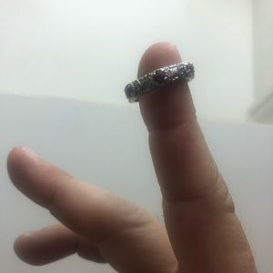 Judith Ripka sterling silver ring